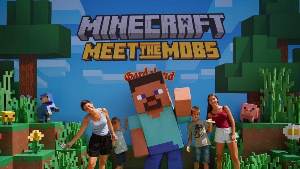 Gardaland Resort Launches Exclusive Minecraft Meet The Mobs Experience
